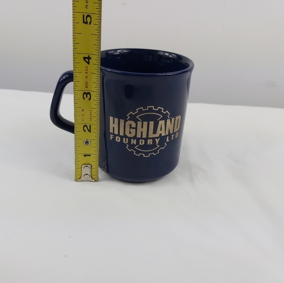 - Ceramic blue mug highland foundry made in England (Z11) - Picture 6 of 7